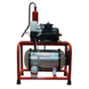 Fixed type milking machine (without bucket), oil vacuum pump