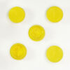 Kumitulppa, keltainen, 5 kpl