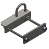 Feeding barrier clamp for 150x150 mm post - 2" tube (lower single sided)