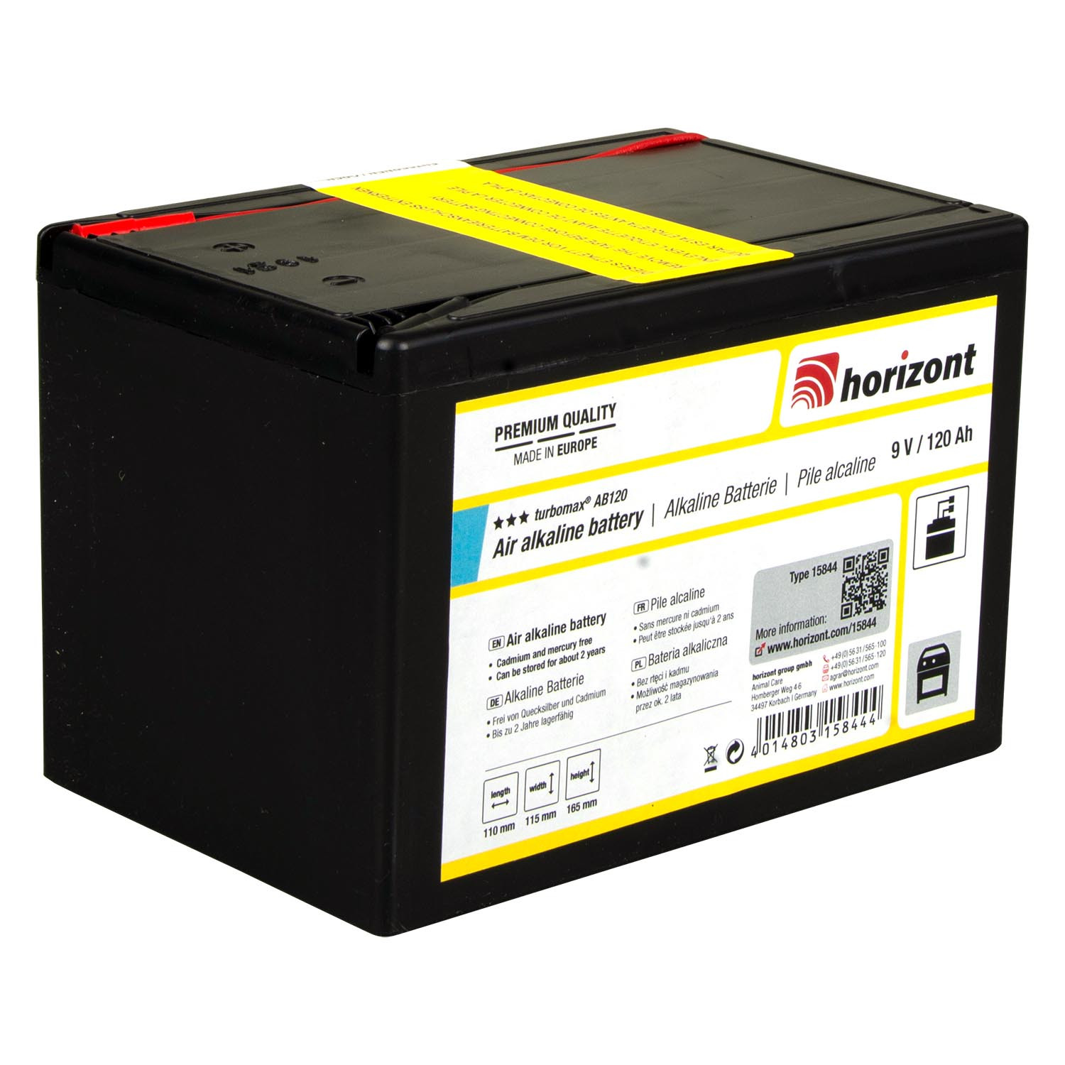 Horizont 9V/120Ah akku