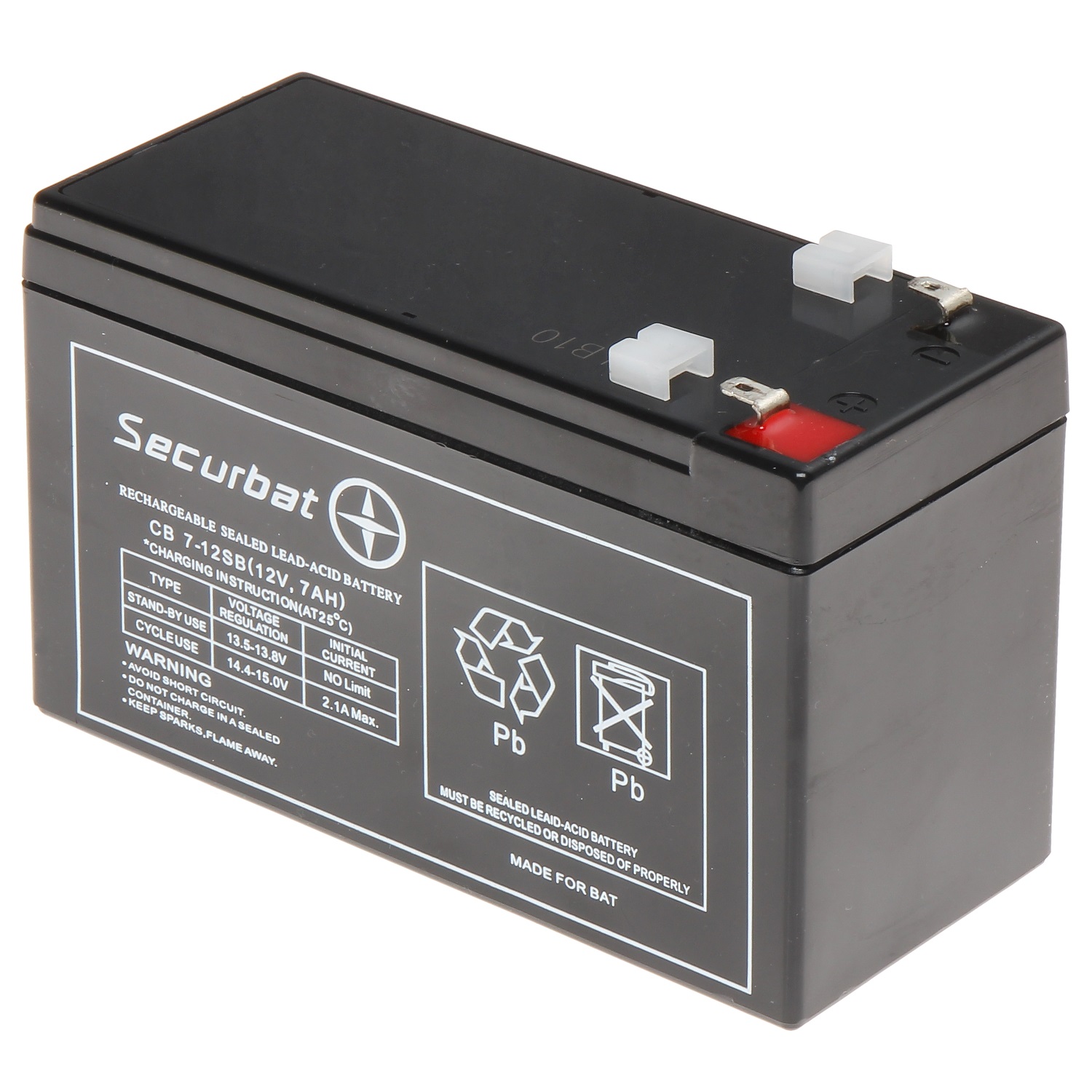 Ladattava akku 12V / 7Ah