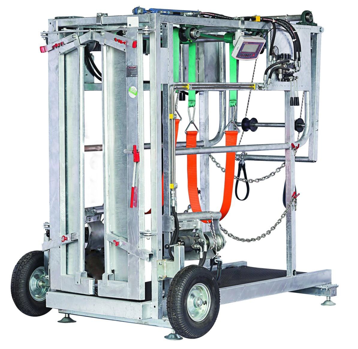 Hydraulinen sorkkienhoitoteline