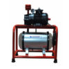 Fixed type milking machine (without bucket), dry vacuum pump