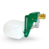 High flow rate float valve for trough and tank 80 l./mn