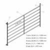 Lampaiden kokoamisaita 1,2 x 2 m