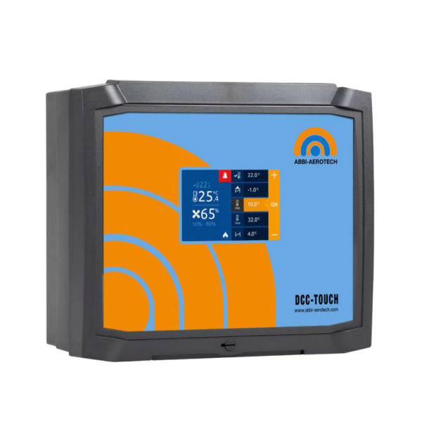 DCC-Touch DCC-Touch lämpötilan säätöjärjestelmä AirBreeze-puhaltimille