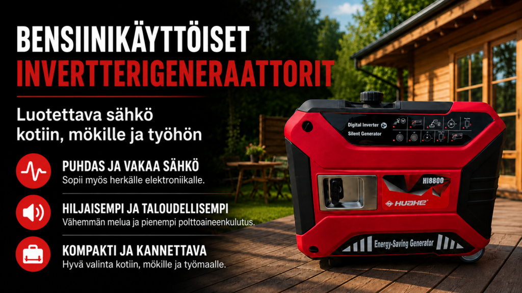 Invertergeneraator 9 Invertterigeneraattorit